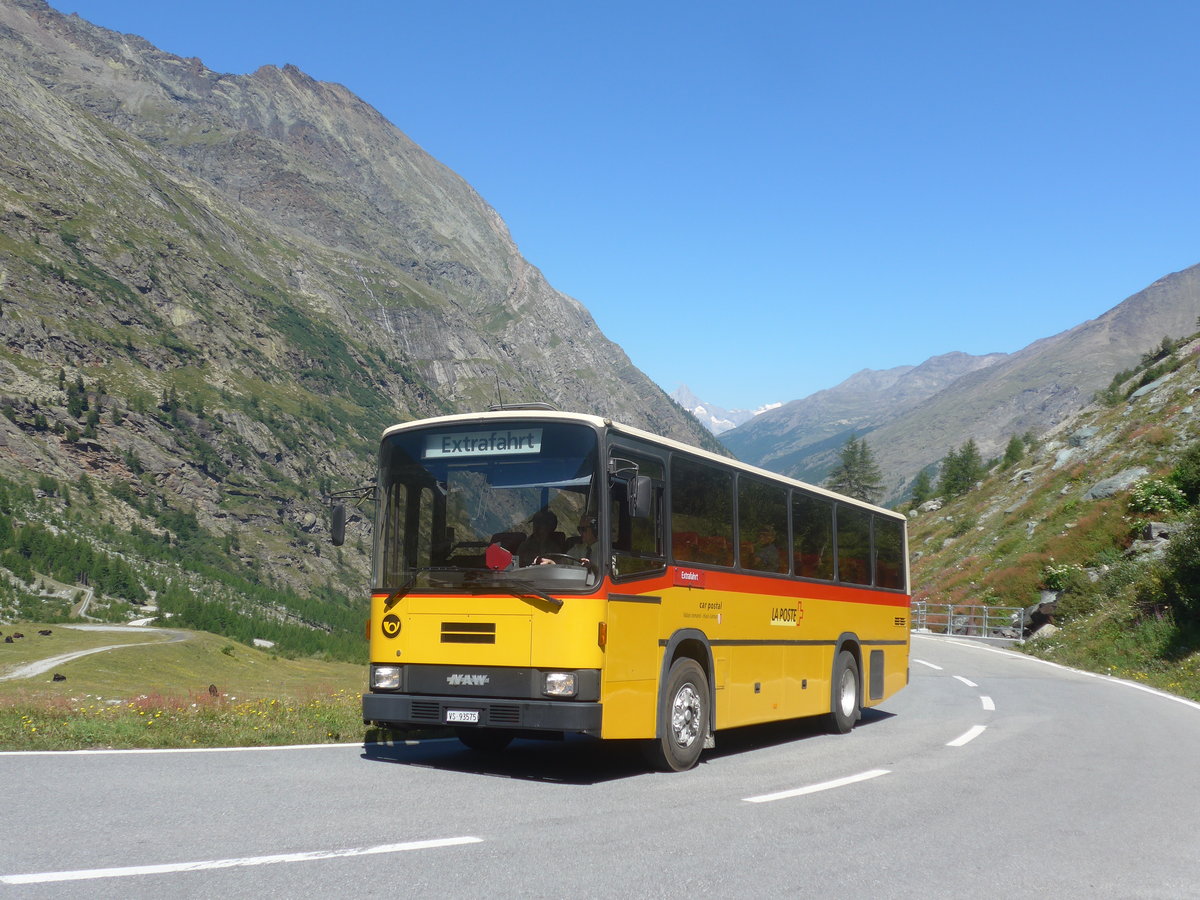 (209'007) - Oser, B�rchen - VS 93'575 - NAW/Lauber (ex Epiney, Ayer) am 18. August 2019 beim Mattmark