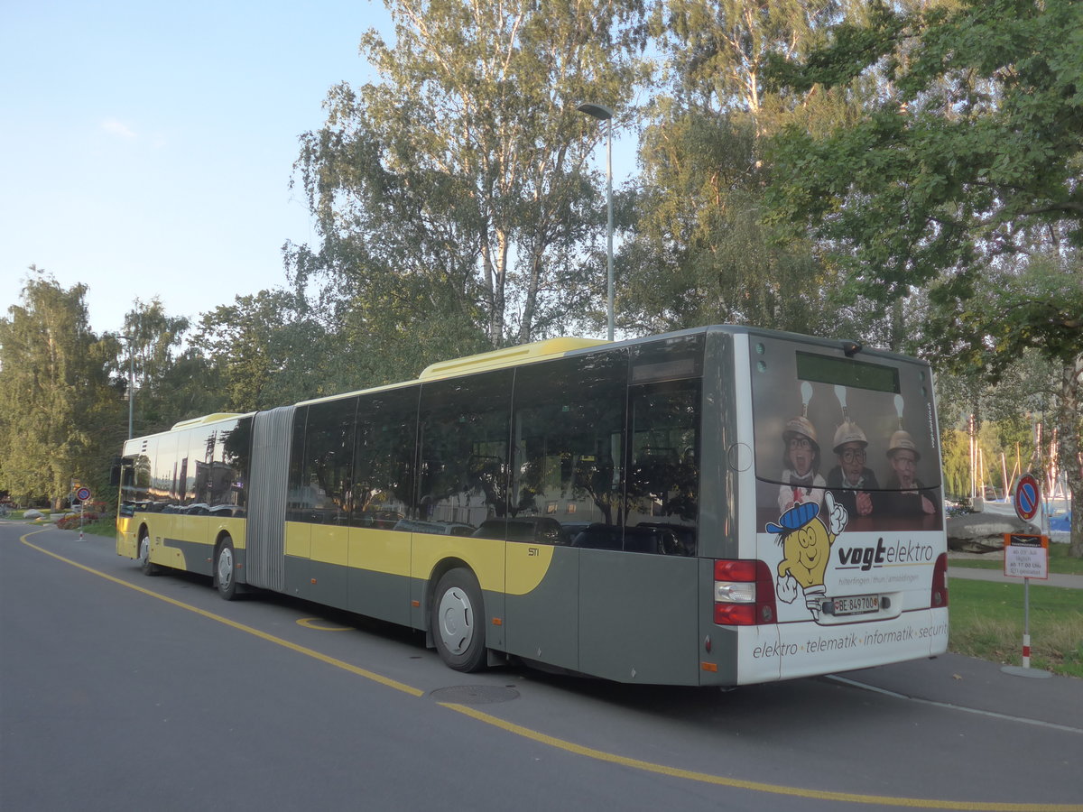 (209'085) - STI Thun - Nr. 700/BE 849'700 - MAN am 24. August 2019 in Thun, Lachen