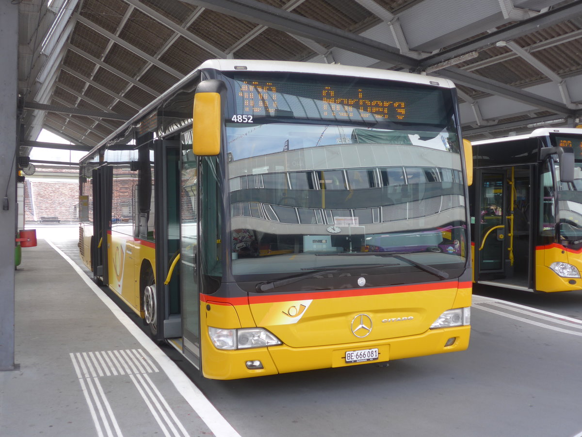 (209'216) - AVA Aarberg - Nr. 6/BE 666'081 - Mercedes am 1. September 2019 in Bern, Postautostation