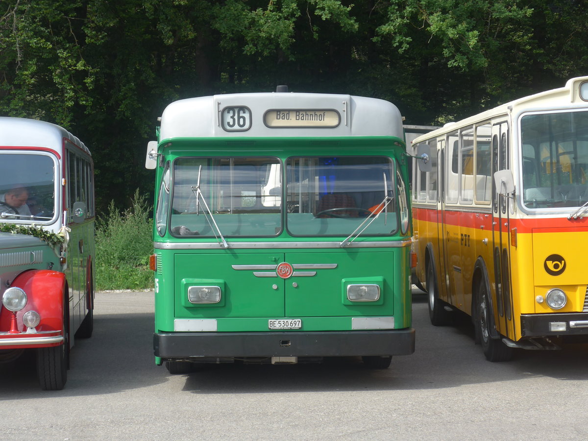 (209'257) - BVB Basel (RWB) - Nr. 75/BE 530'697 - FBW/FHS am 1. September 2019 in Burgdorf, �kihof Ziegelgut