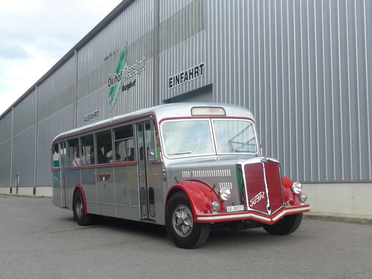 (209'286) - BSU Solothurn - Nr. 11/SO 20'727 - FBW/Hess am 1. September 2019 in Burgdorf, �kihof Ziegelgut