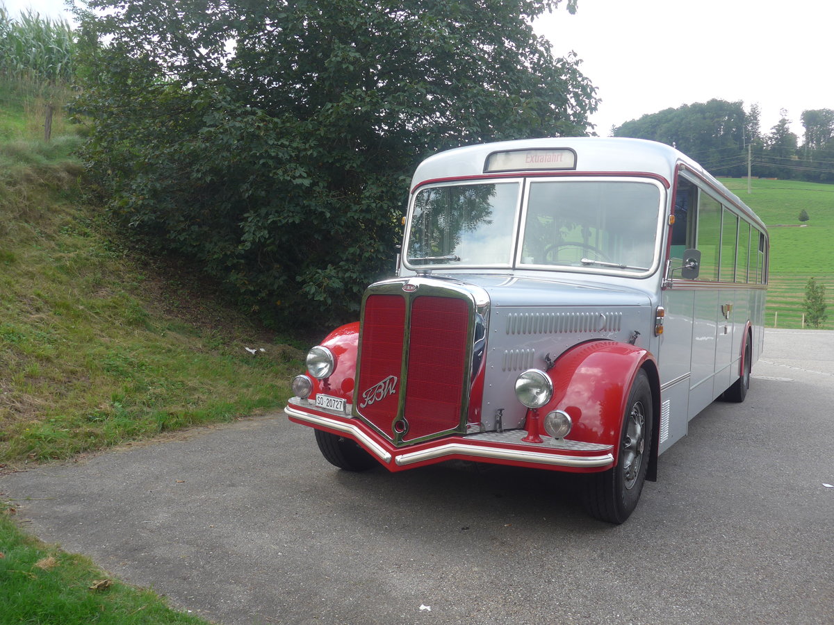 (209'292) - BSU Solothurn - Nr. 11/So 20'727 - FBW/Hess am 1. September 2019 in Heimiswil, L�wen