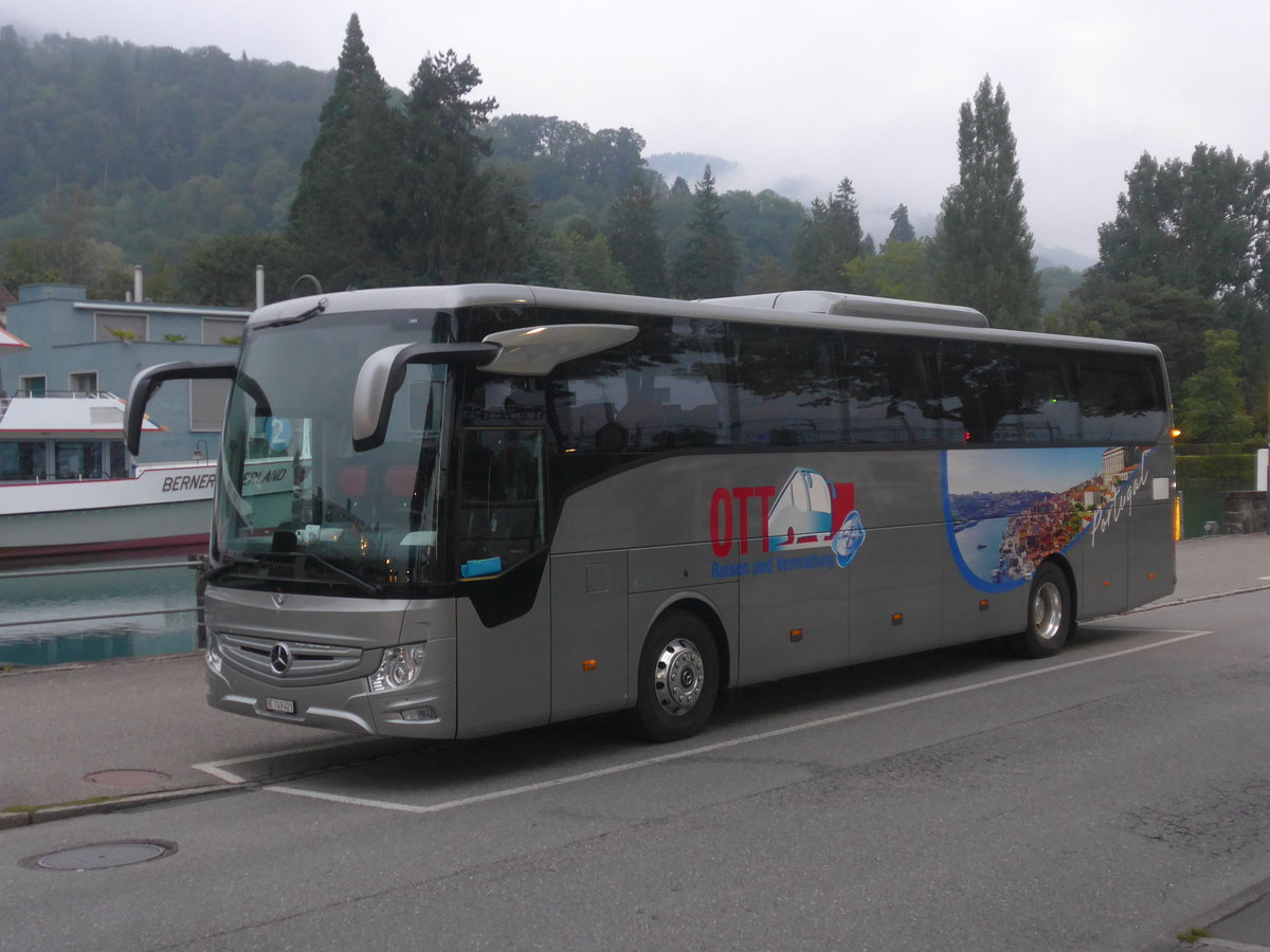 (209'349) - Ott, Steffisburg - BE 749'421 - Mercedes am 6. September 2019 bei der Schiffl�ndte Thun