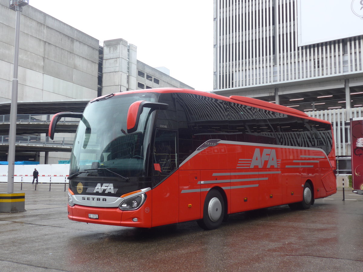 (209'409) - AFA Adelboden - Nr. 15/BE 26'702 - Setra am 8. September 2019 in Z�rich, Flughafen