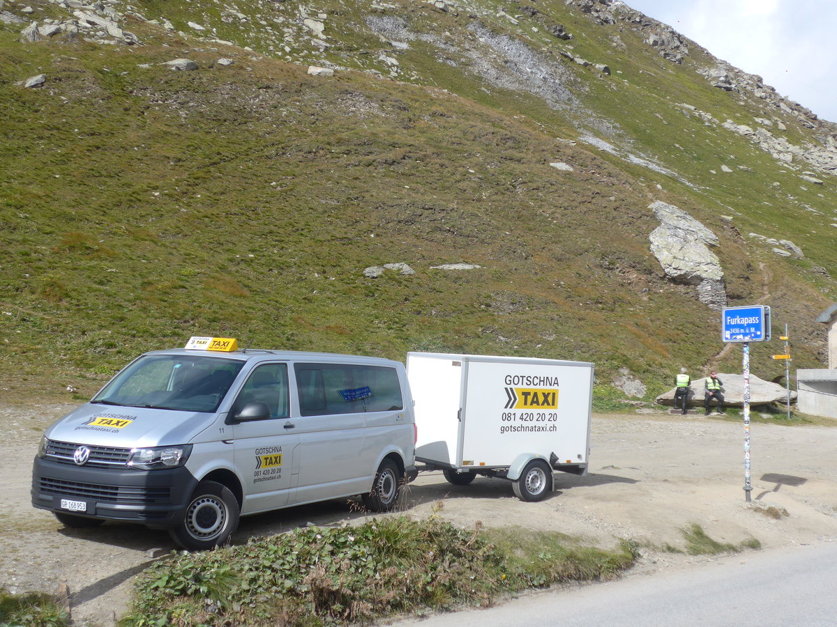 (209'781) - Gotschna, Klosters - Nr. 11/GR 168'953 - VW am 22. September 2019 in Furka, Passh�he