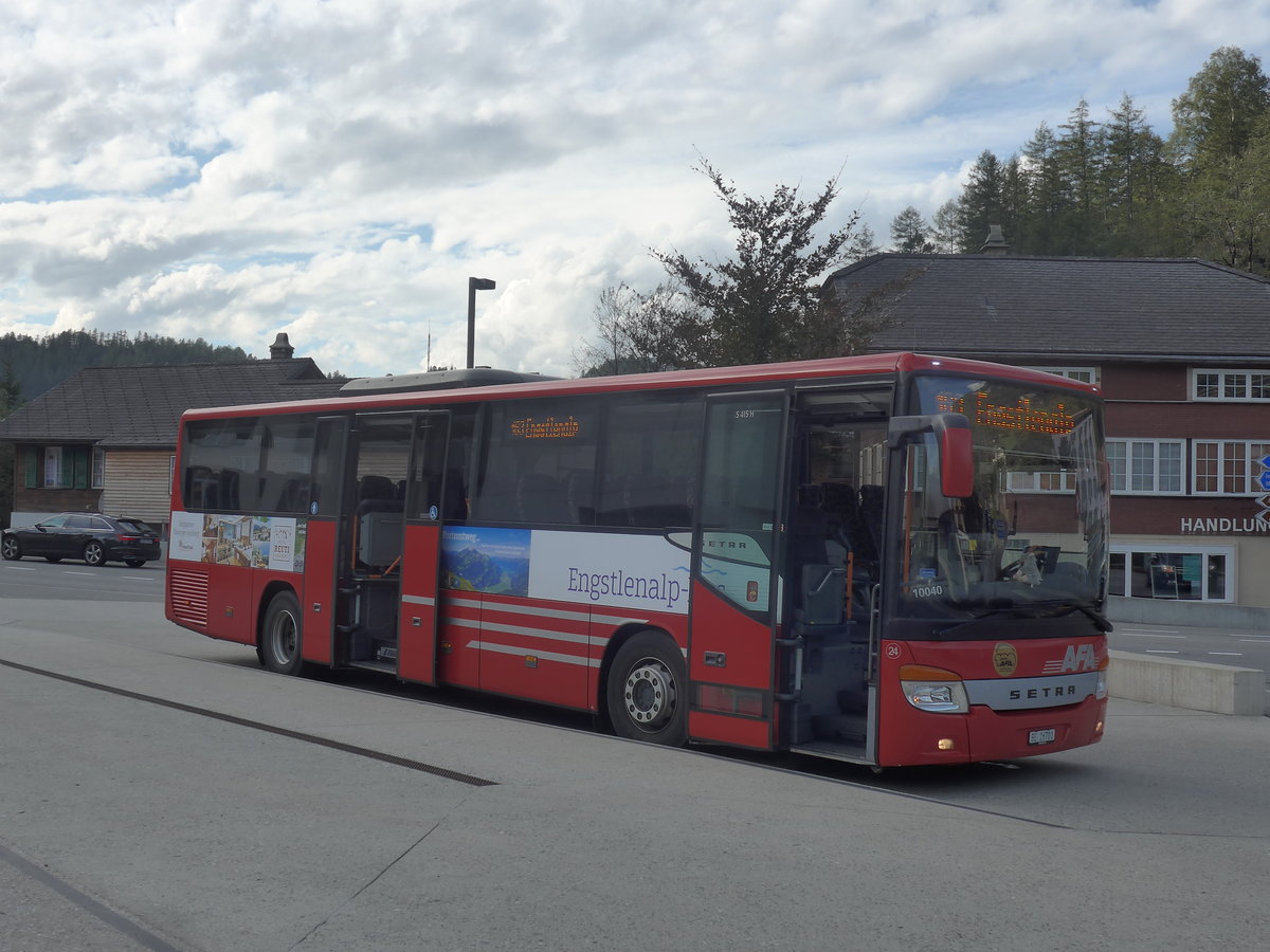 (209'798) - AFA Adelboden - Nr. 24/BE 26'701 - Setra am 22. September 2019 in Innertkirchen, Grimseltor (Einsatz PostAuto f�r Engstlenalp-Bus)