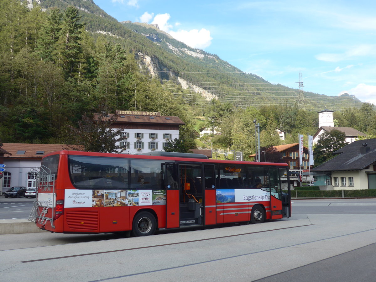(209'801) - AFA Adelboden - Nr. 24/BE 26'701 - Setra am 22. September 2019 in Innertkirchen, Grimseltor (Einsatz PostAuto f�r Engstlenalp-Bus)