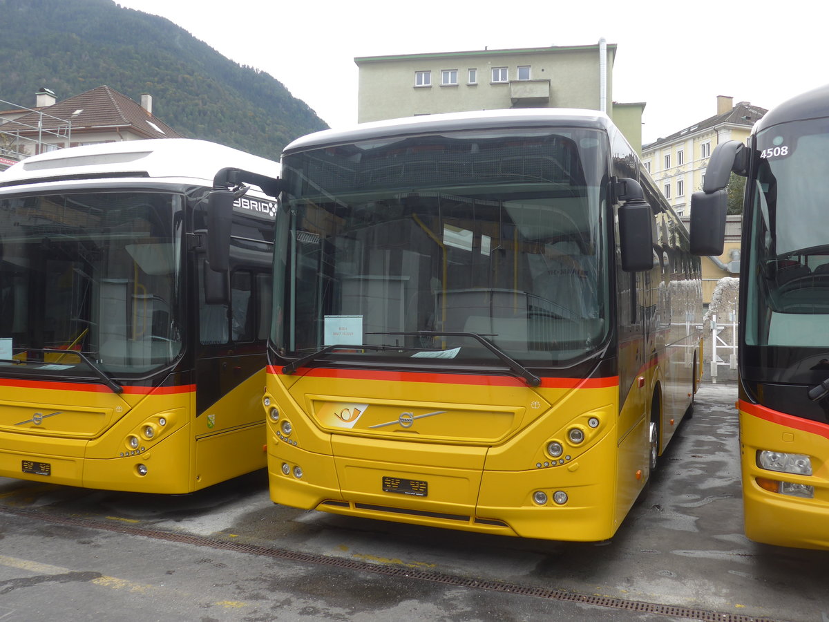(210'014) - Brem, W�lflinswil - PID 11'235 - Volvo am 6. Oktober 2019 in Chur, Postgarage