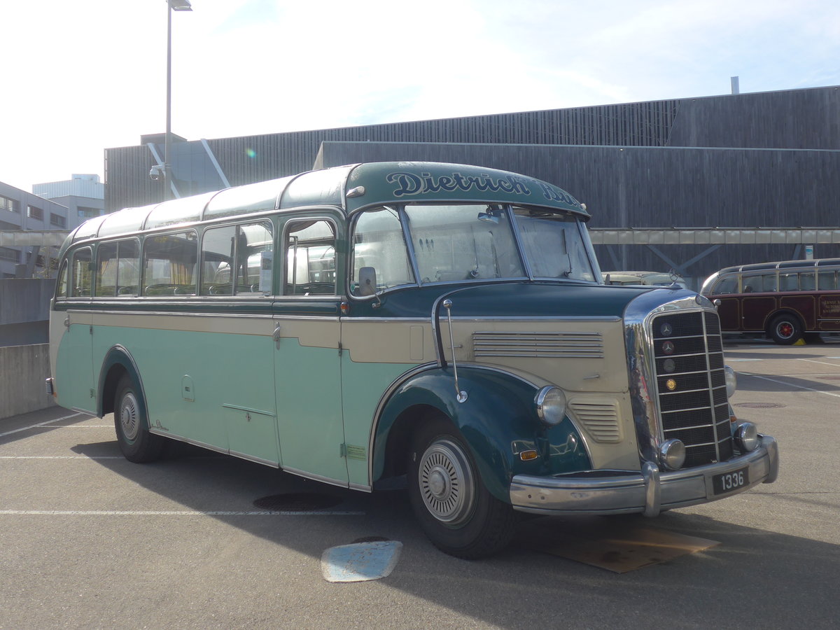 (210'121) - Aus Luxemburg: Trierweiler, Echternach - 1336 - Mercedes/K�ssbohrer (ex Dietrich, A-Telfs) am 12. Oktober 2019 in Bern, Westside