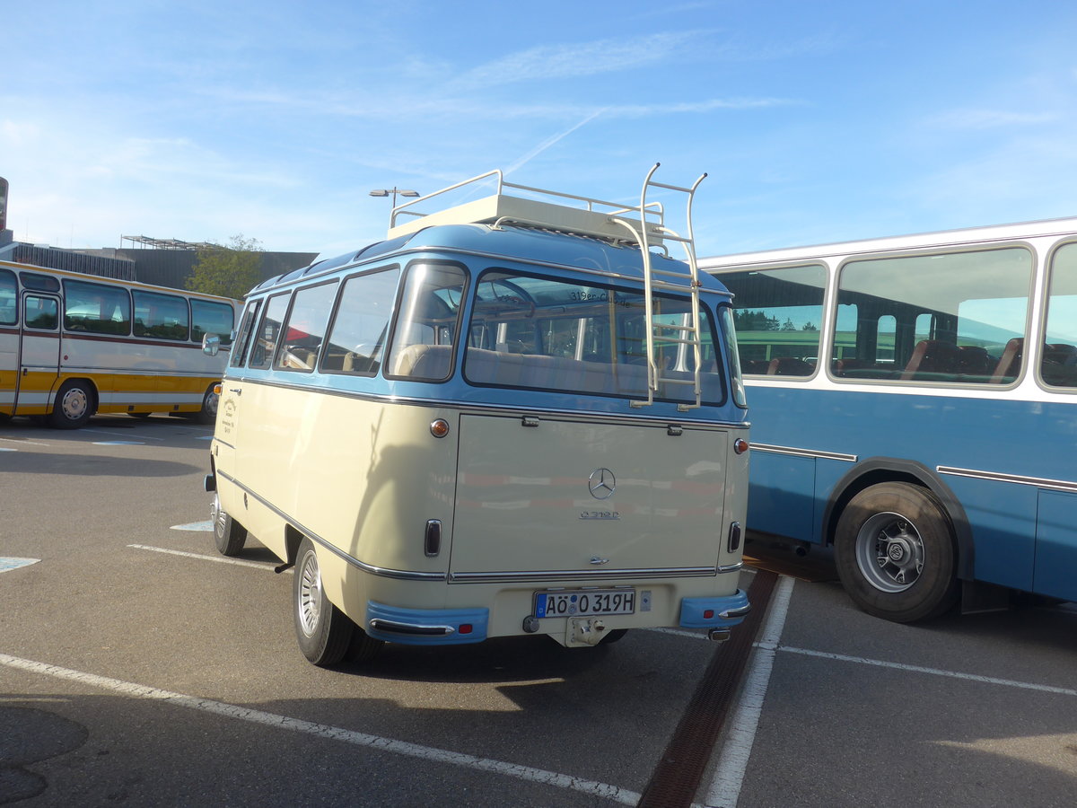 (210'160) - Aus Deutschland: Kainzmaier, Unterneukirchen - A�-O 319H - Mercedes am 12. Oktober 2019 in Bern, Westside