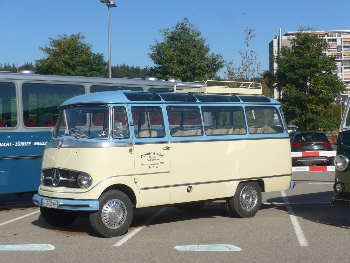 (210'167) - Aus Deutschland: Kainzmaier, Unterneukirchen - A�-O 319H - Mercedes am 12. Oktober 2019 in Bern, Westside
