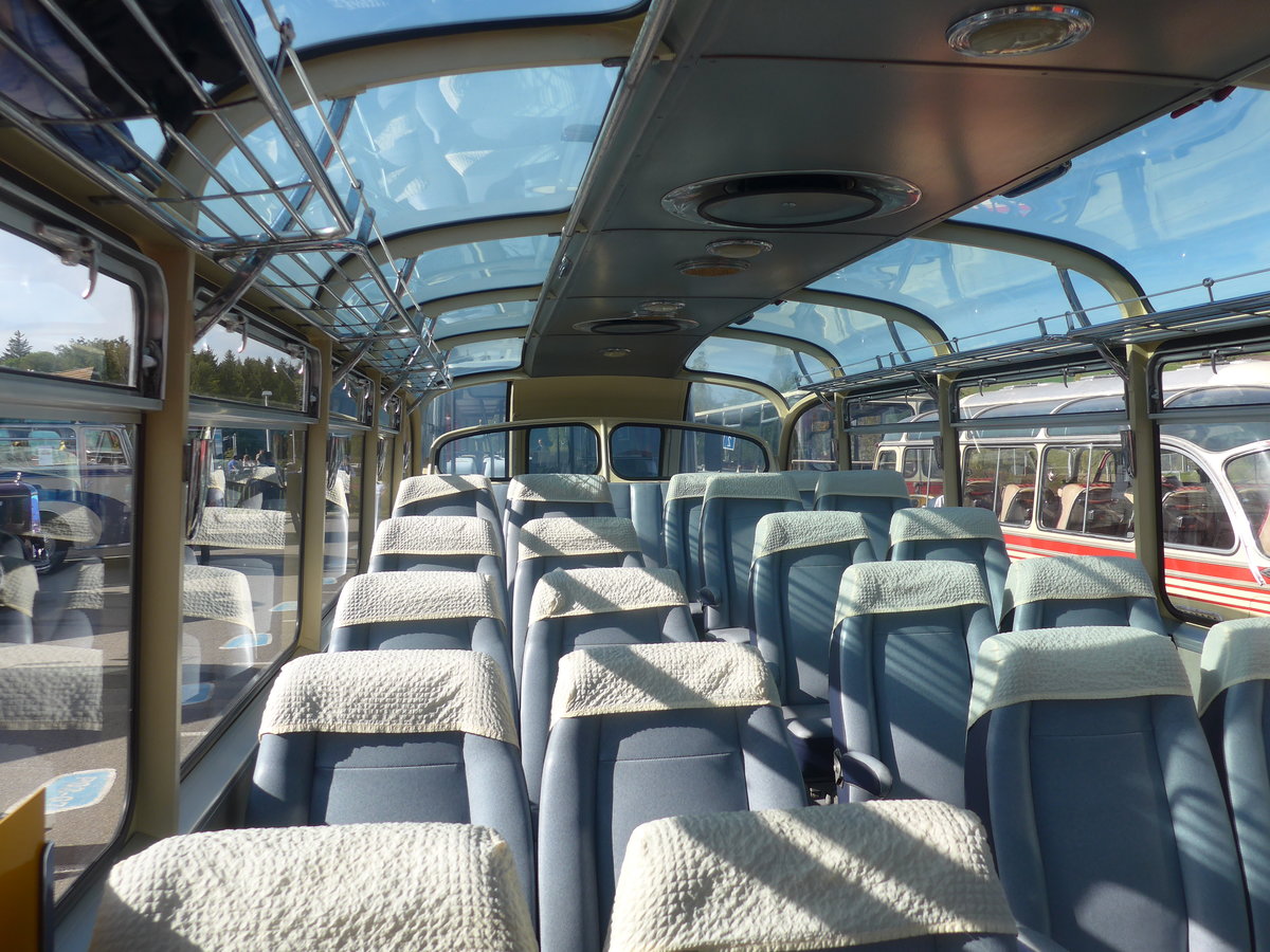 (210'186) - Tschannen, Zofingen - AG 6121 - Saurer/T�scher (ex Luk, Gr�sch) am 12. Oktober 2019 in Bern, Westside (Innenaufnahme)