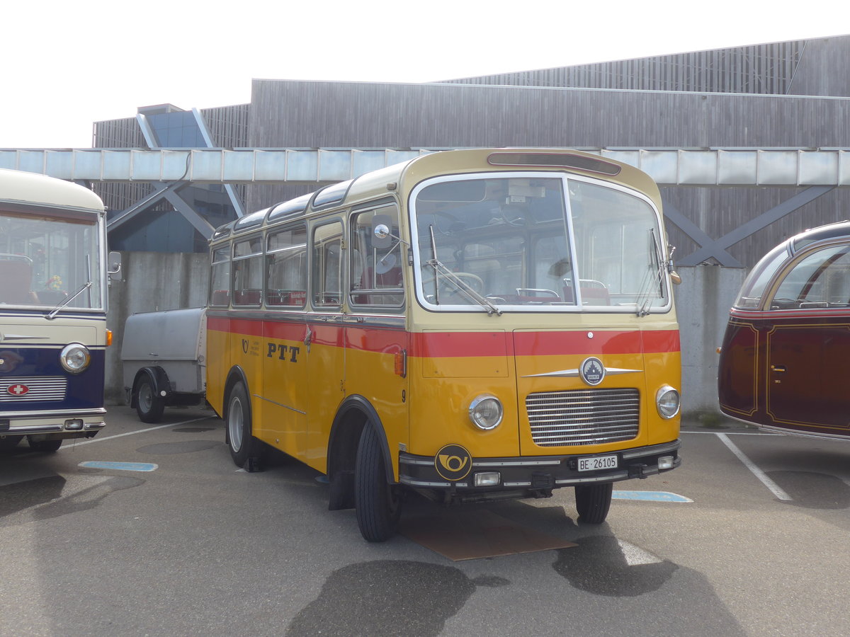 (210'198) - Schmid, Th�rishaus - Nr. 9/BE 26'105 - Saurer/R&J (ex Geiger, Adelboden Nr. 9) am 12. Oktober 2019 in Bern, Westside