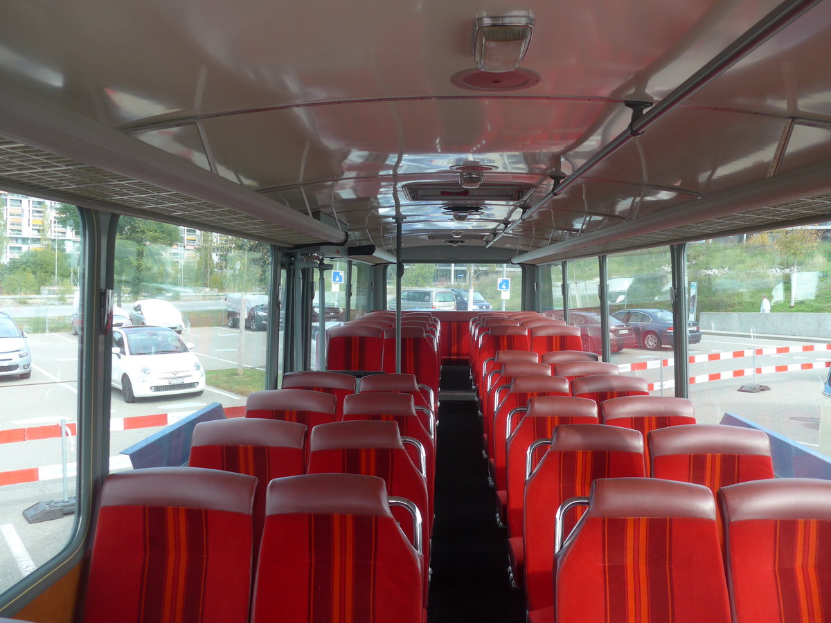 (210'223) - Aus Deutschland: Fischer, Weilheim - Nr. 7/ES-ZH 56H - FBW/T�scher (ex Schneider, CH-Wettswil; ex Tiemann, CH-Oetwil Nr. 7; ex VZO Gr�ningen/CH Nr. 7) am 12. Oktober 2019 in Bern, Westside (Innenaufnahme) 