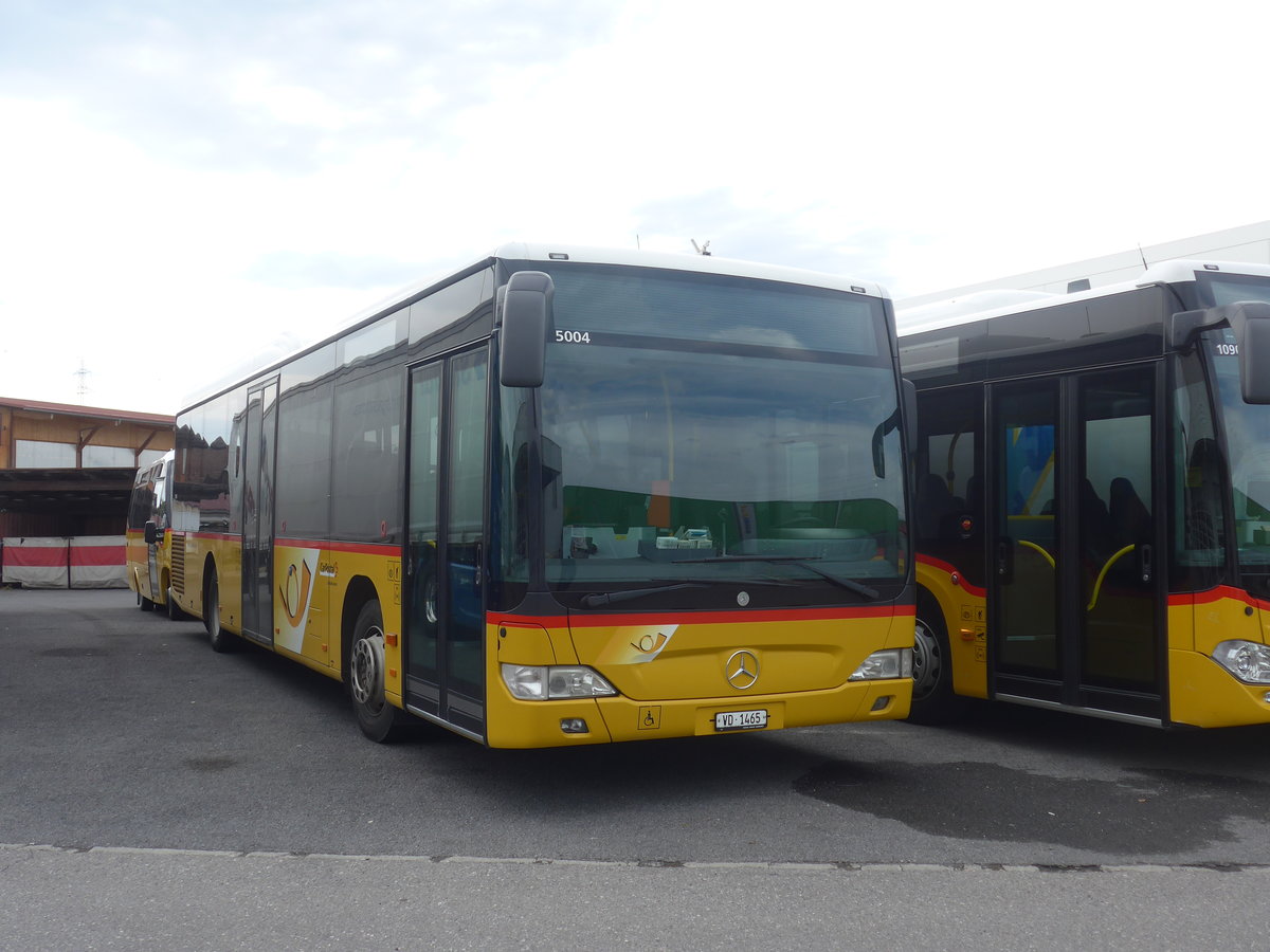 (210'259) - CarPostal Ouest - VD 1465 - Mercedes (ex TPB, S�deilles) am 12. Oktober 2019 in Kerzers, Interbus