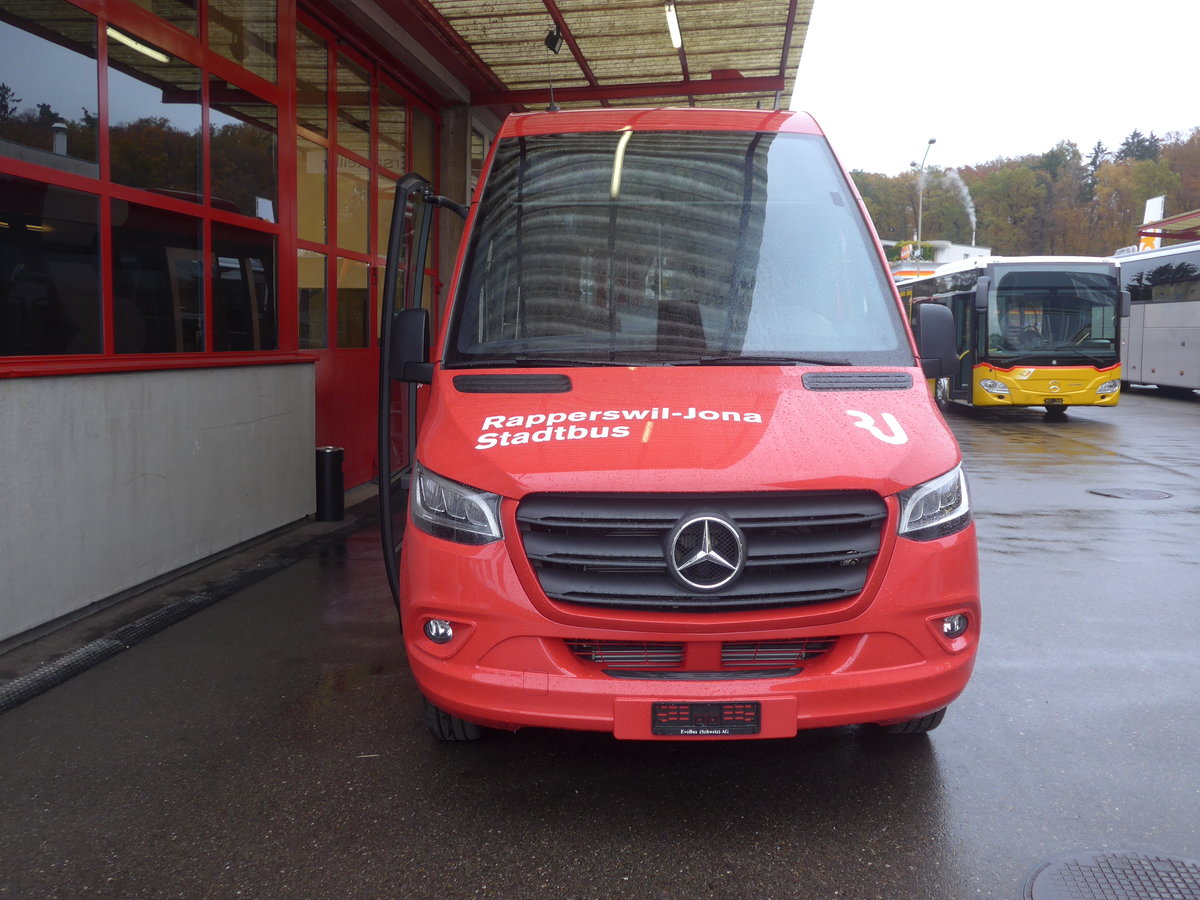 (210'848) - VZO Gr�ningen - Nr. 252 - Mercedes am 8. November 2019 in Kloten, EvoBus