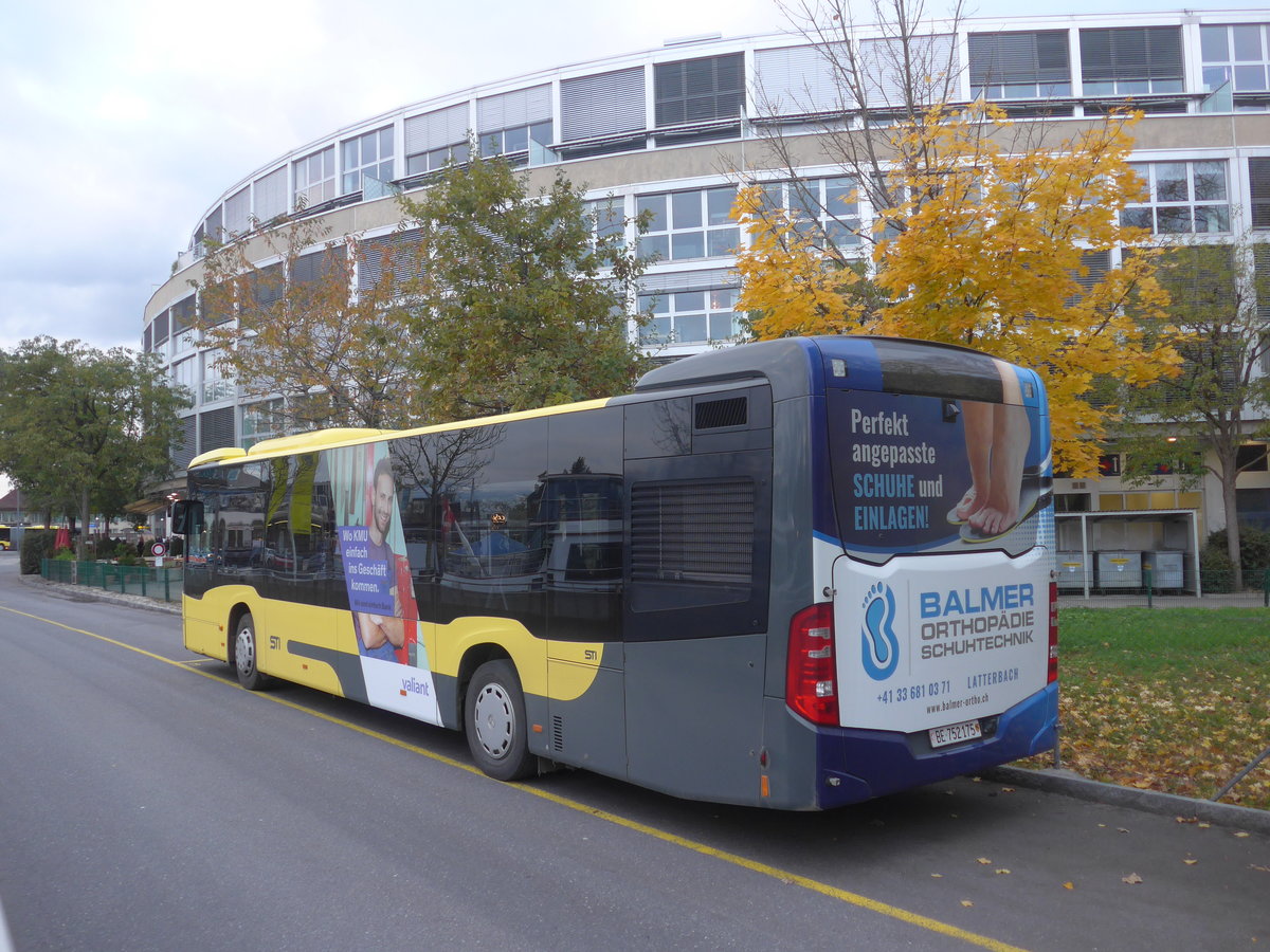 (210'952) - STI Thun - Nr. 175/BE 752'175 - Mercedes am 9. November 2019 bei der Schiffl�ndte Thun