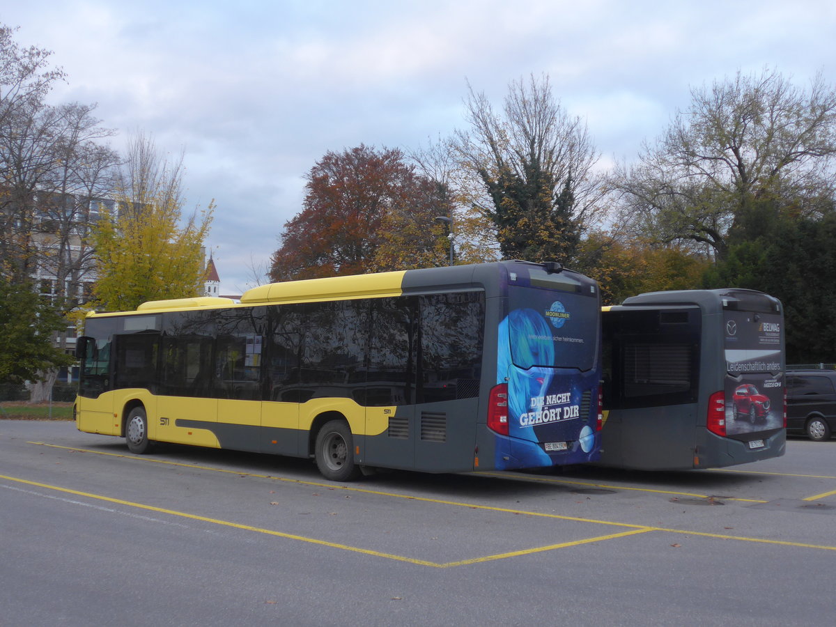 (210'954) - STI Thun - Nr. 190/BE 804'190 - Mercedes am 9. November 2019 bei der Schiffl�ndte Thun