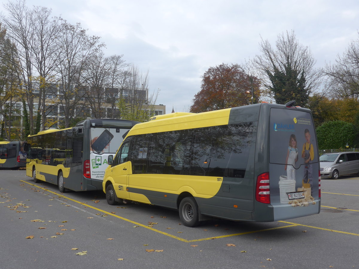 (211'046) - STI Thun - Nr. 4/BE 841'004 - Mercedes am 11. November 2019 bei der Schiffl�ndte Thun