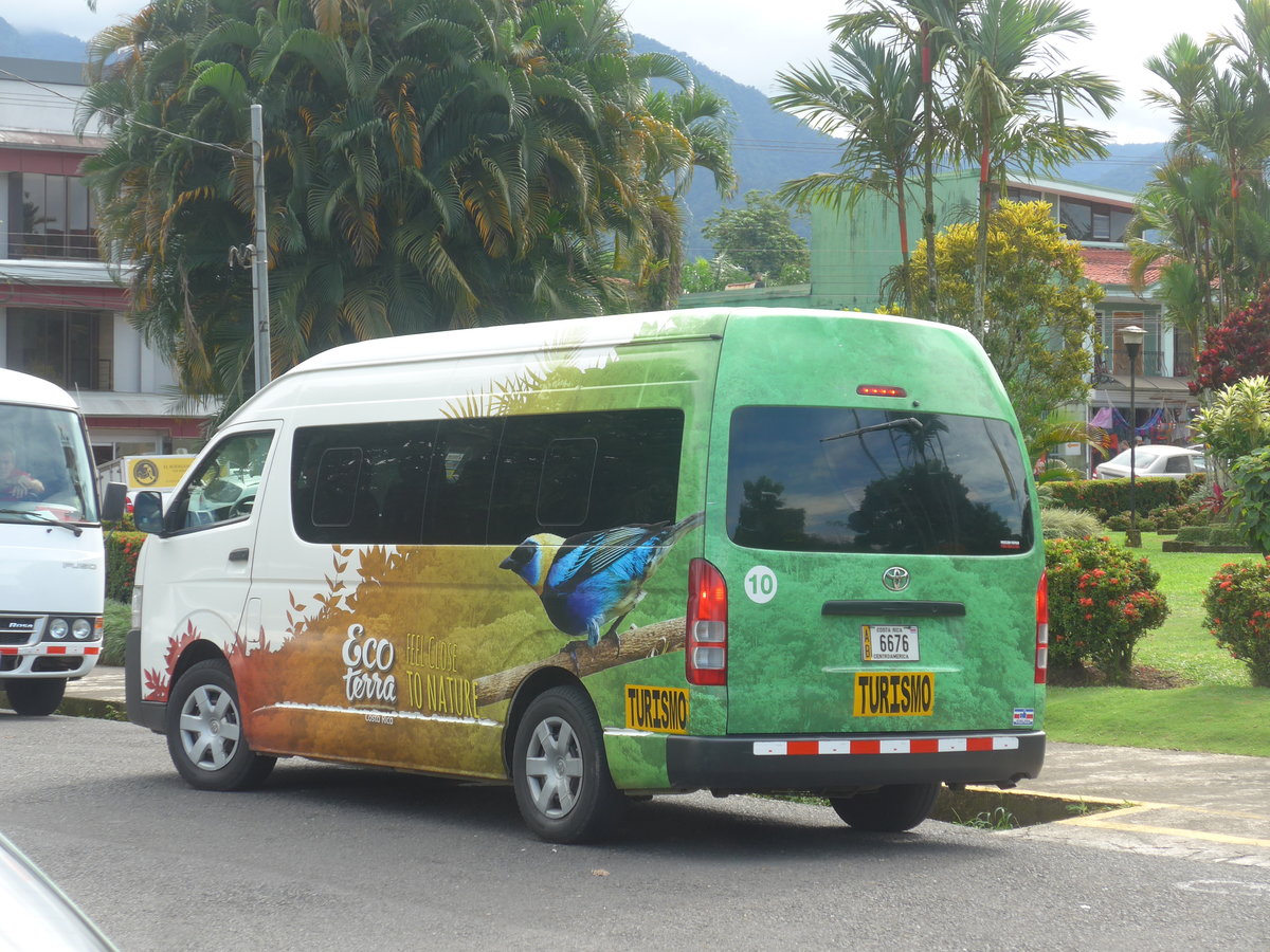 (211'666) - Ecoterra, La Fortuna - Nr. 10/6676 - Toyota am 19. November 2019 in La Fortuna, Kirche