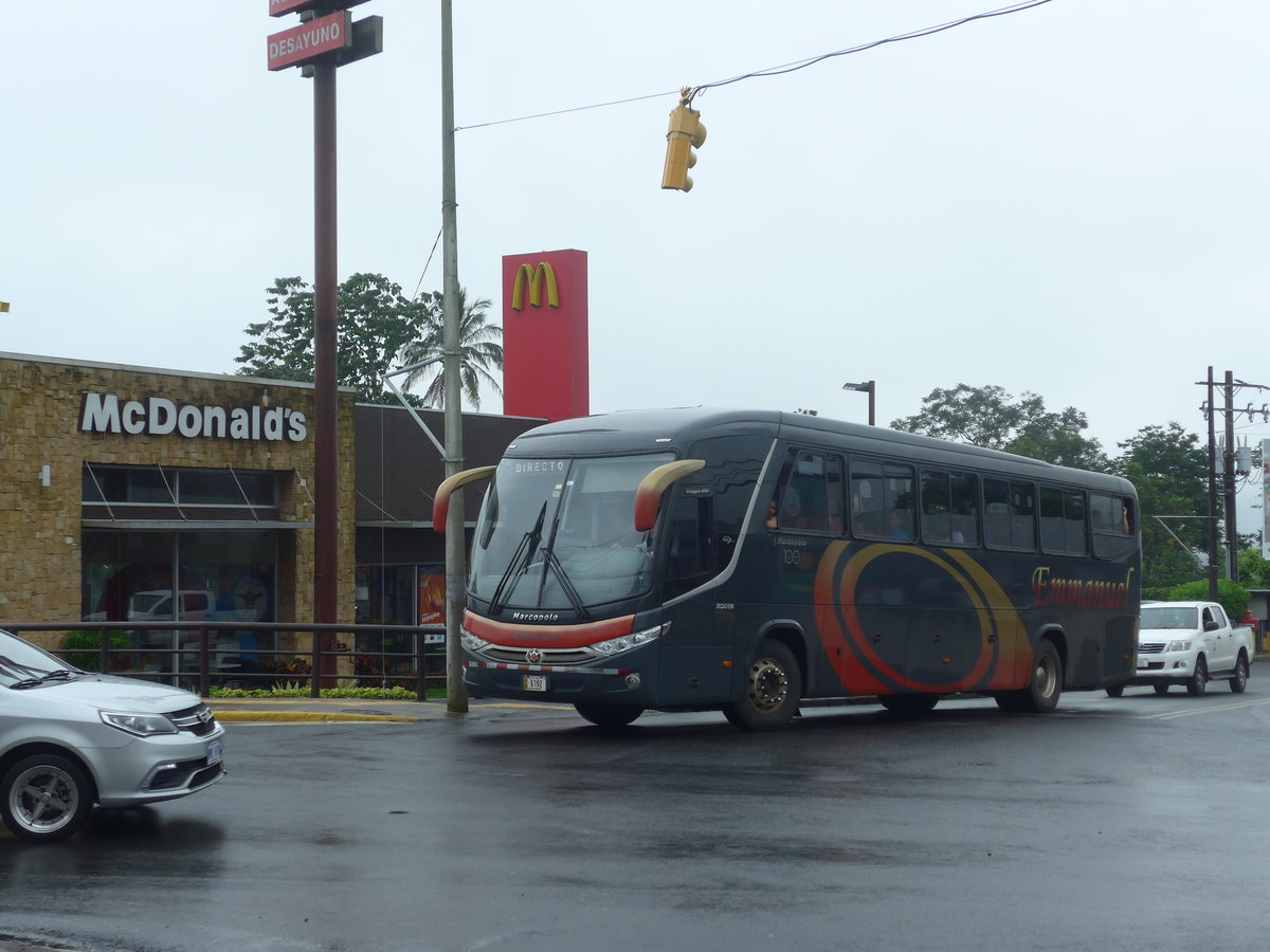 (211'786) - Chilsaca, Quesada - 6192 - Marcopolo/Scania am 20. November 2019 in Quesada