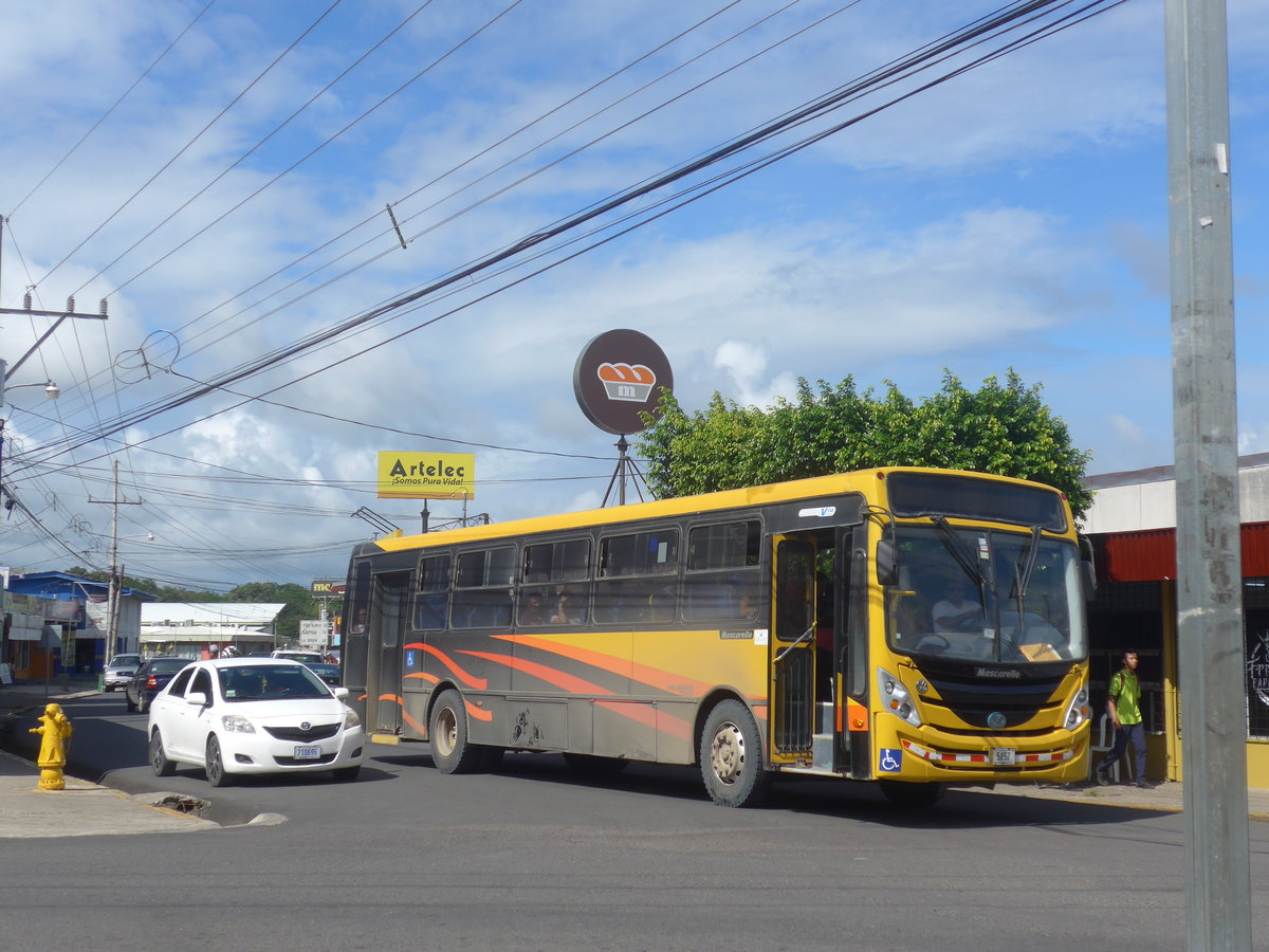 (211'885) - Transnorte de Upala, San Jos� - 5857 - Mascarello/VW am 21. November 2019 in La Cruz