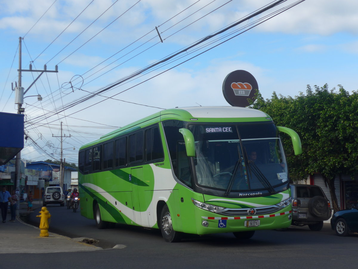 (211'903) - Deldu, San Jos� - 16'171 - Marcopolo am 21. November 2019 in La Cruz