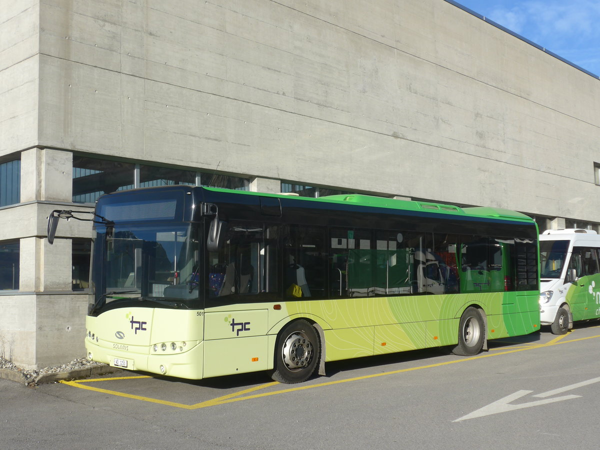 (212'716) - TPC Aigle - Nr. 501/VD 1250 - Solaris am 8. Dezember 2019 in Aigle, D�p�t