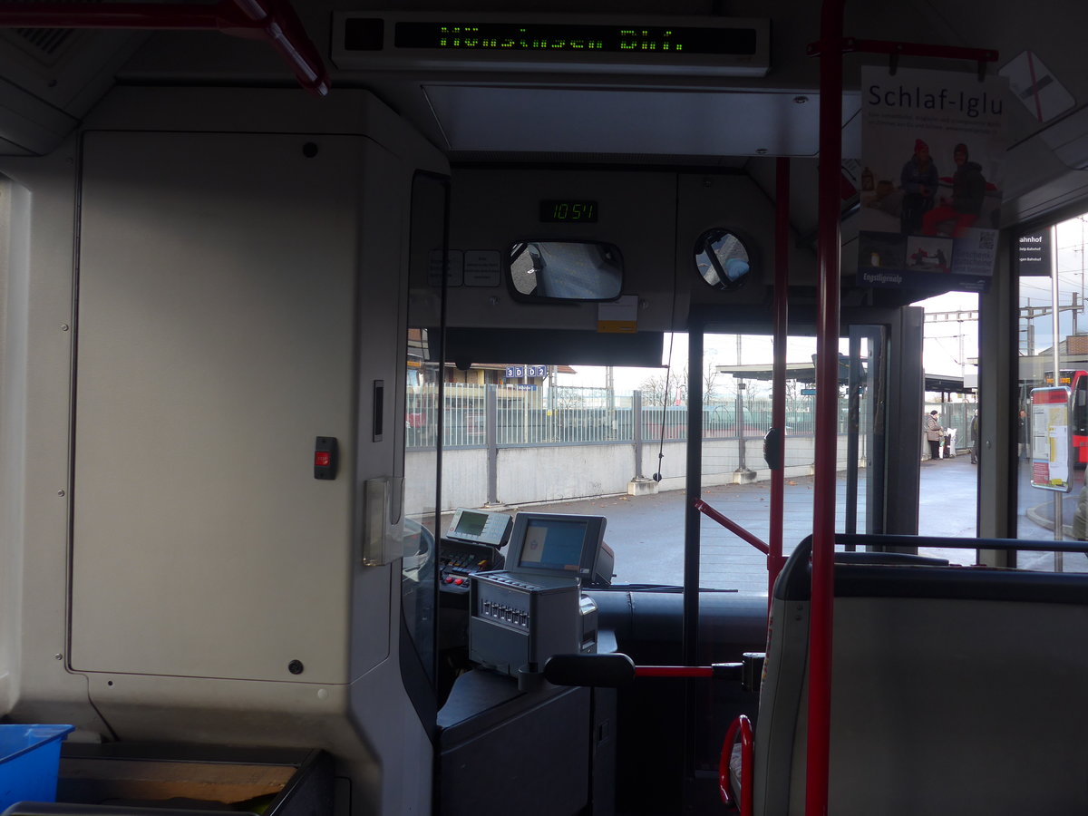 (212'928) - Lengacher, Wichtrach - Nr. 3/BE 547'388 - MAN/G�ppel am 14. Dezember 2019 beim Bahnhof M�nsingen (Innenaufnahme)