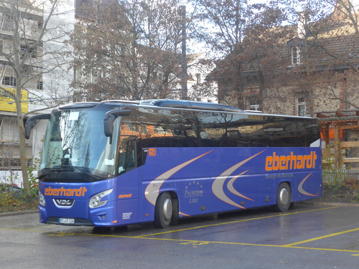 (212'958) - Aus Deutschland: Eberhardt, Engelsbrand - PF-ER 106 - VDL am 14. Dezember 2019 in Z�rich, Sihlquai