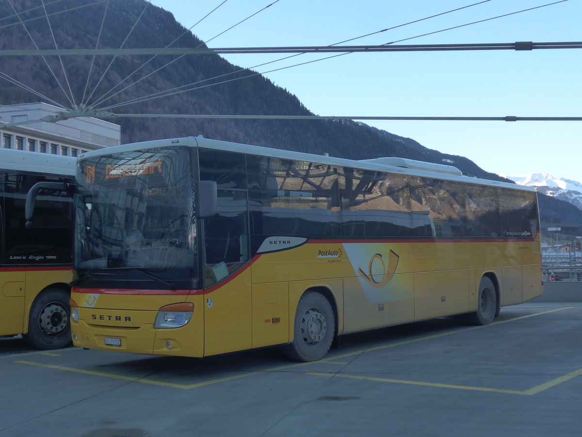 (213'234) - PostAuto Graub�nden - GR 179'702 - Setra am 1. Januar 2020 in Chur, Postautostation
