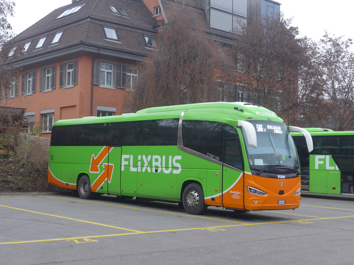 (213'277) - Aus Italien: Garbellini, Rovigo - Nr. 183/FW-621 HH - Irizar am 1. Januar 2020 in Z�rich, Sihlquai