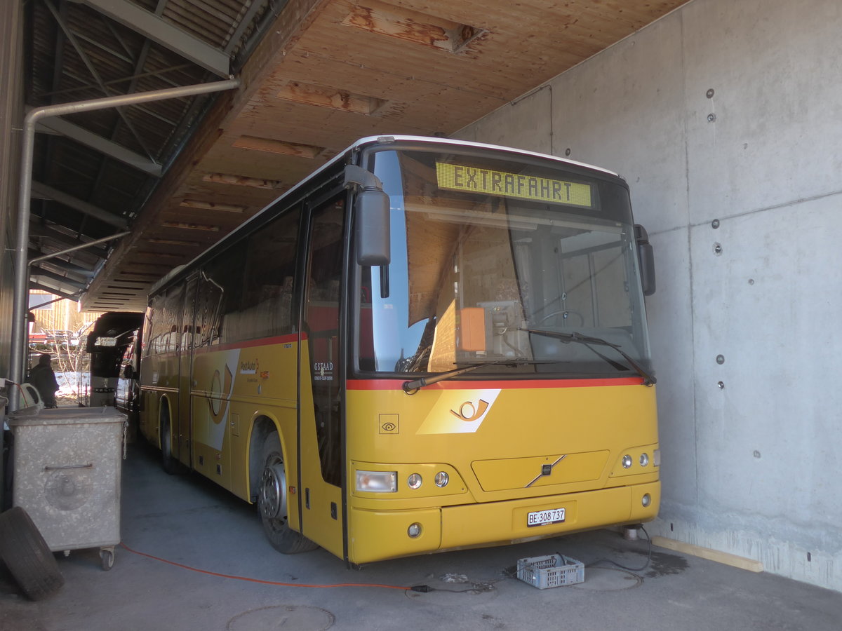 (213'289) - K�bli, Gstaad - BE 308'737 - Volvo (ex Nr. 0) am 2. Januar 2020 in Gstaad, Garage