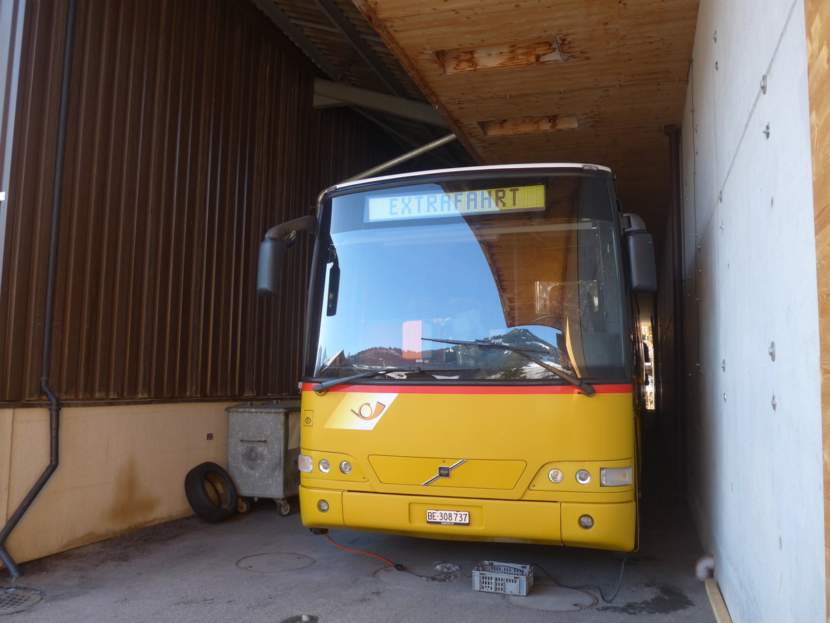 (213'290) - K�bli, Gstaad - BE 308'737 - Volvo (ex Nr. 0) am 2. Januar 2020 in Gstaad, Garage