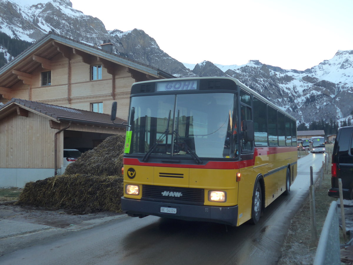 (213'472) - Gohl, Herzogenbuchsee - Nr. 12/BE 54'324 - NAW/Hess (ex Amstein, Willisau Nr. 12; ex Steiner, Altb�ron Nr. 12) am 11. Januar 2020 in Adelboden, Weltcup