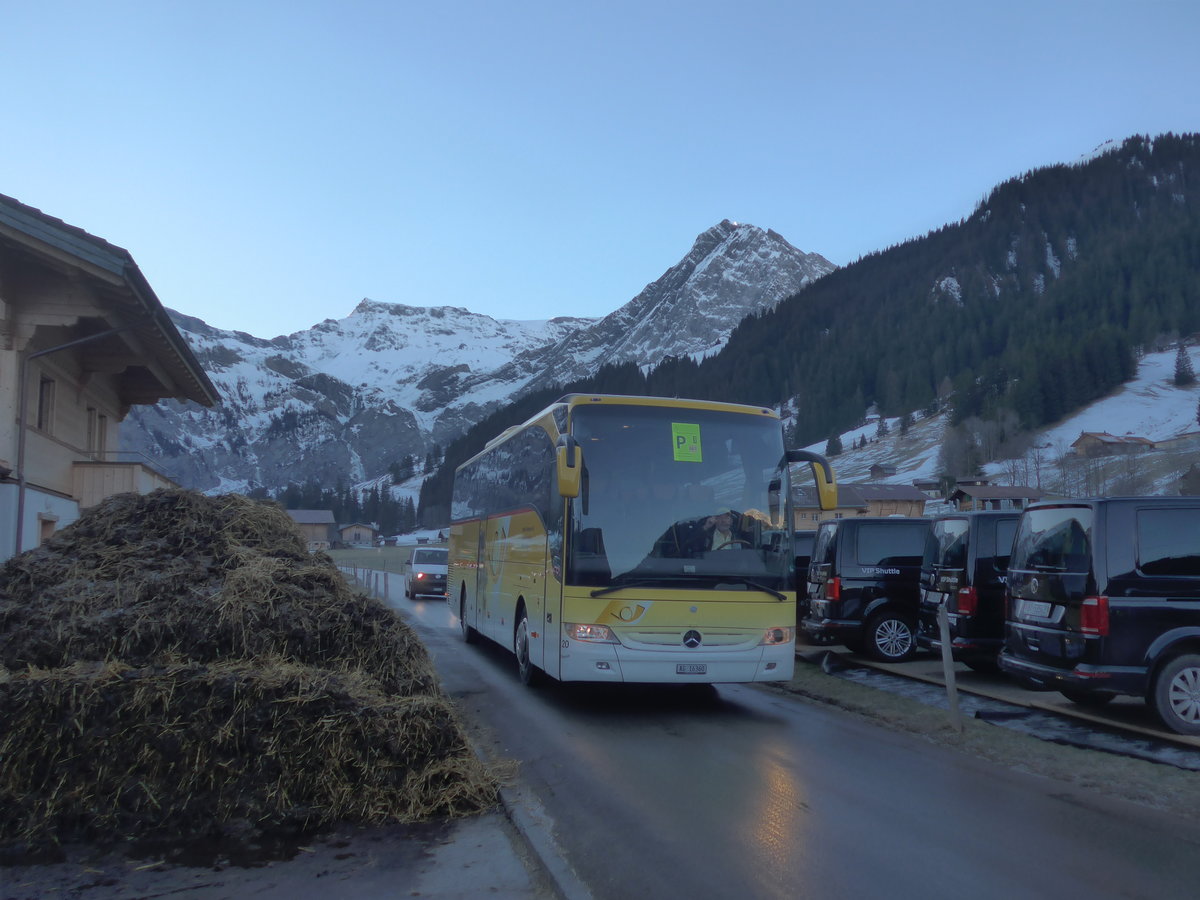 (213'483) - Tschannen, Zofingen - Nr. 20/AG 16'360 - Mercedes am 11. Januar 2020 in Adelboden, Weltcup