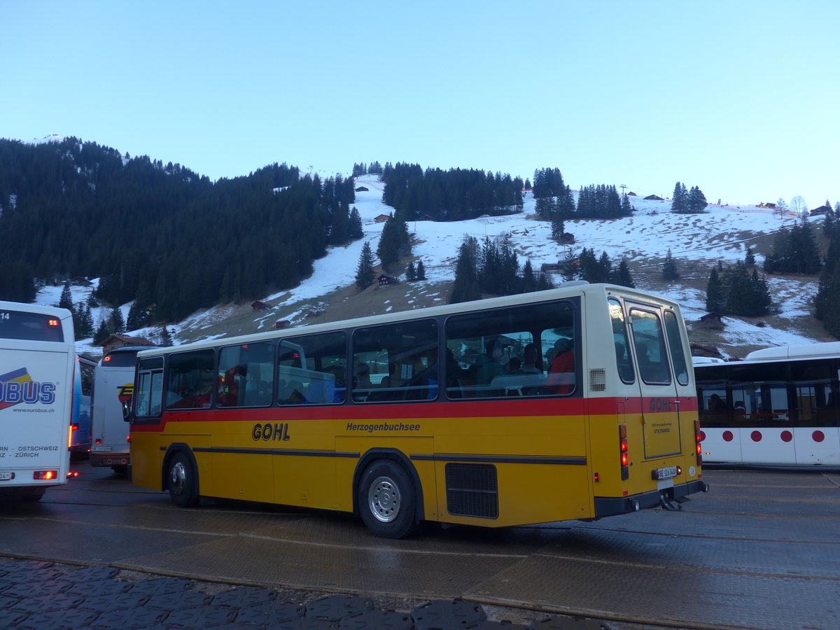 (213'492) - Gohl, Herzogenbuchsee - Nr. 11/BE 126'340 - NAW/Hess (ex Flury, Balm; ex Steiner, Altb�ron Nr. 11) am 11. Januar 2020 in Adelboden, Weltcup