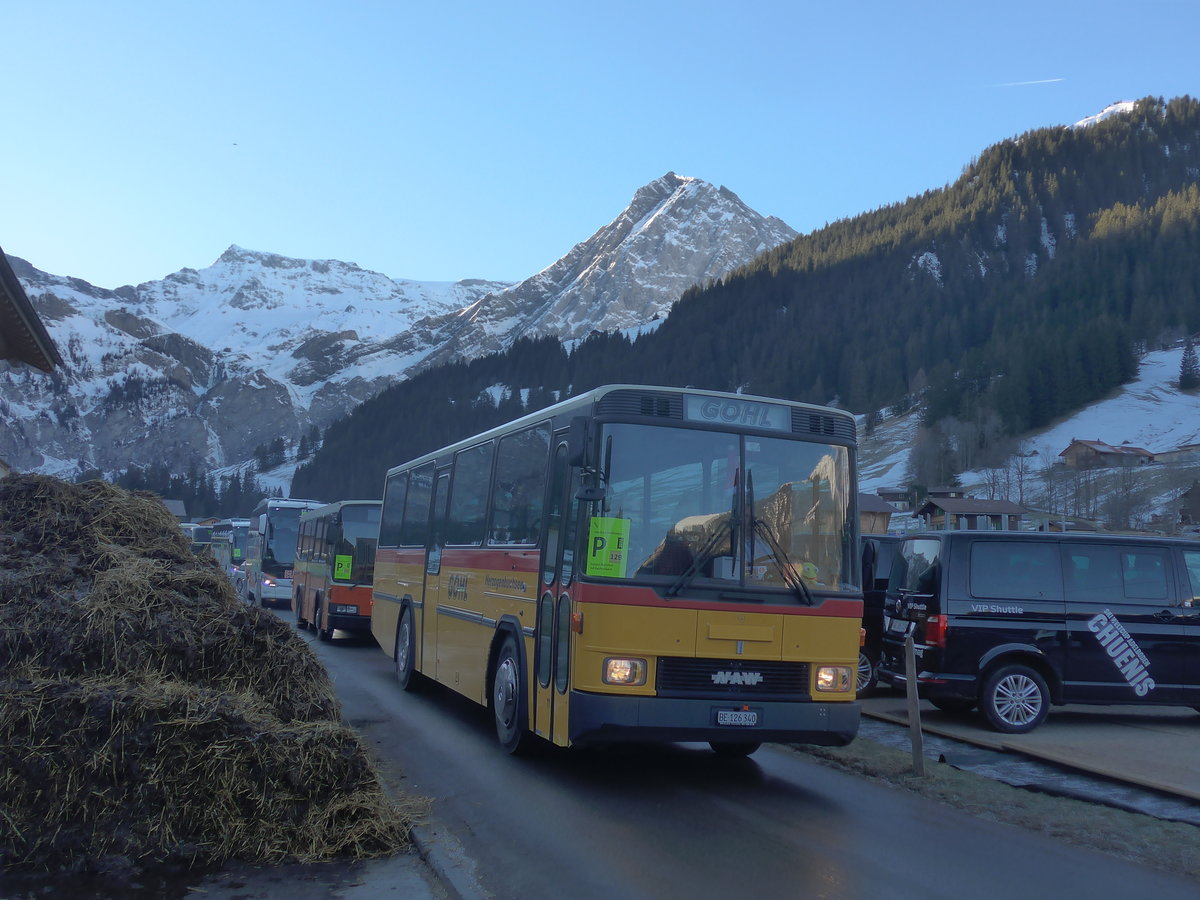 (213'527) - Gohl, Herzogenbuchsee - Nr. 11/BE 126'340 - NAW/Hess (ex Flury, Balm; ex Steiner, Altb�ron Nr. 11) am 11. Januar 2020 in Adelboden, Weltcup