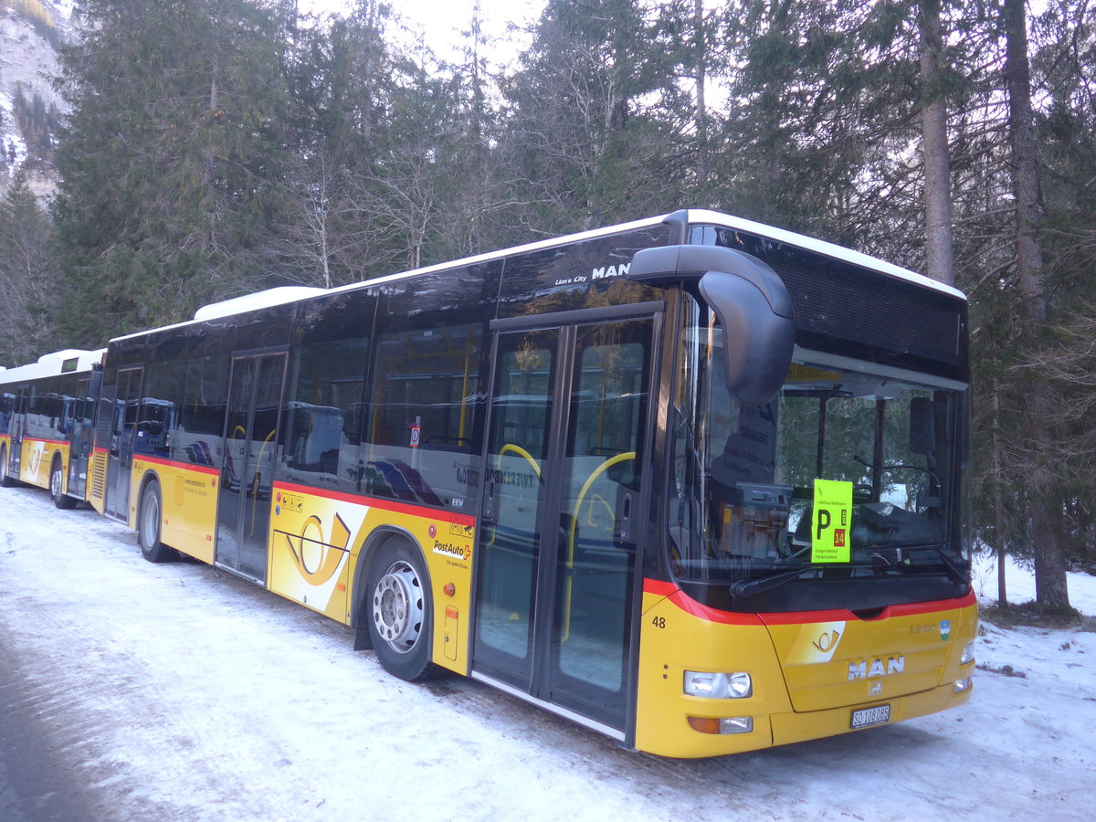 (213'643) - Wyss, Boningen - Nr. 48/SO 108'085 - MAN am 11. Januar 2020 in Adelboden, Unter dem Birg