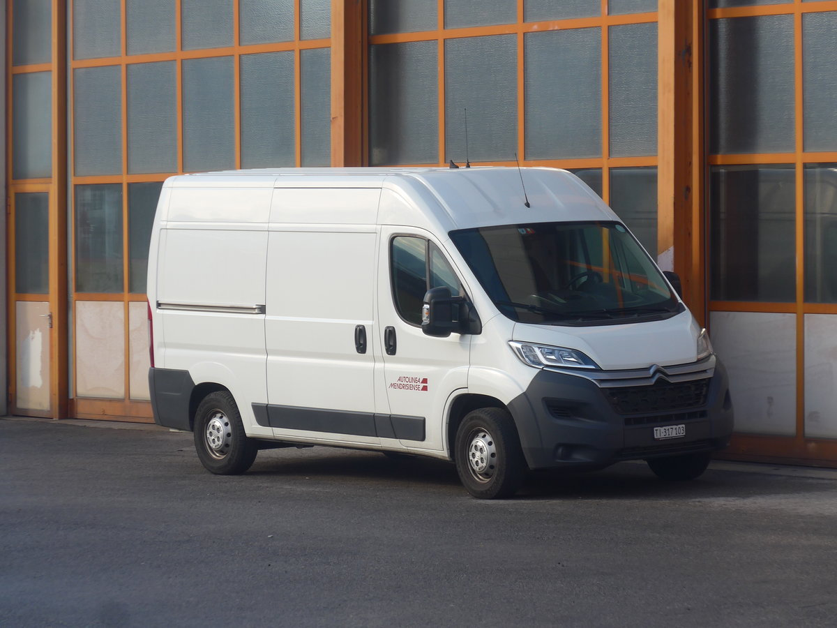 (213'855) - AMSA Chiasso - TI 317'103 - Citro�n am 18. Januar 2020 in Balerna, Garage