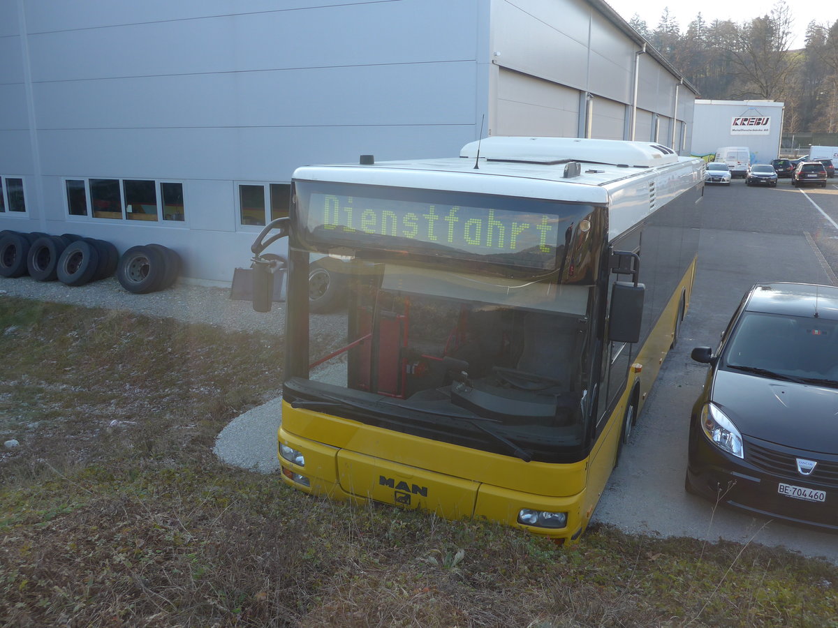 (213'976) - Lengacher, Wichtrach - Nr. 3 - MAN/G�ppel am 20. Januar 2020 in Wichtrach, Garage