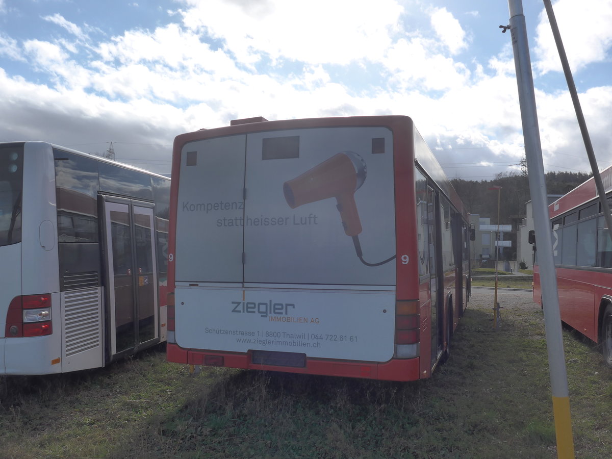 (214'434) - AHW Horgen - Nr. 9 - Volvo/Hess am 18. Februar 2020 in Weiach