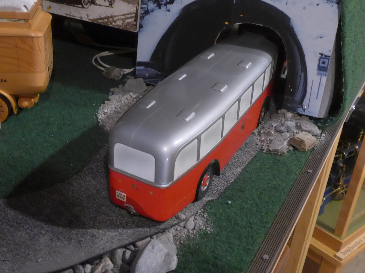 (214'505) - AFA Adelboden - Nr. 15/BE 29'729 - R&J Personenanh�nger am 19. Februar 2020 in Adelboden, Heimatmuseum (Modell)