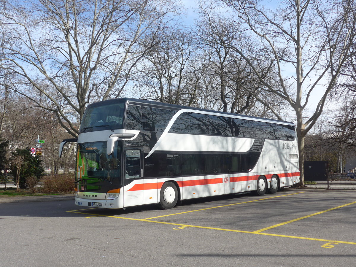 (214'655) - Aus Deutschland: Arzt, Seligenporten - NM-AL 4003 - Setra am 20. Februar 2020 in Z�rich, Sihlquai