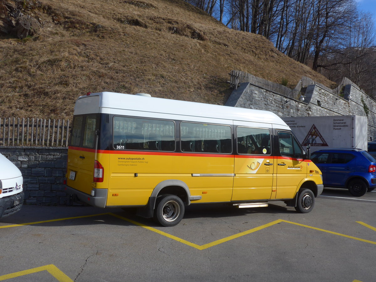 (214'714) - Domenighetti, Indemini - TI 39'912 - Mercedes (ex Schnider, Sch�pfheim) am 21. Februar 2020 in Indemini, Paese