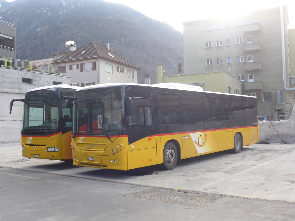 (214'939) - PostAuto Graub�nden - GR 101'652 - Volvo am 1. M�rz 2020 in Chur, Garage
