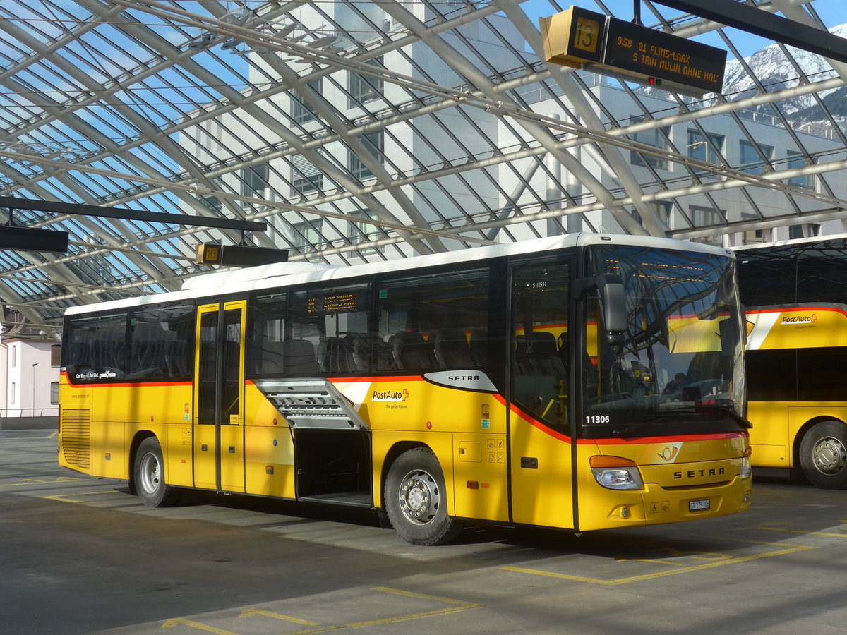 (214'947) - PostAuto Graub�nden - GR 179'706 - Setra am 1. M�rz 2020 in Chur, Postautostation
