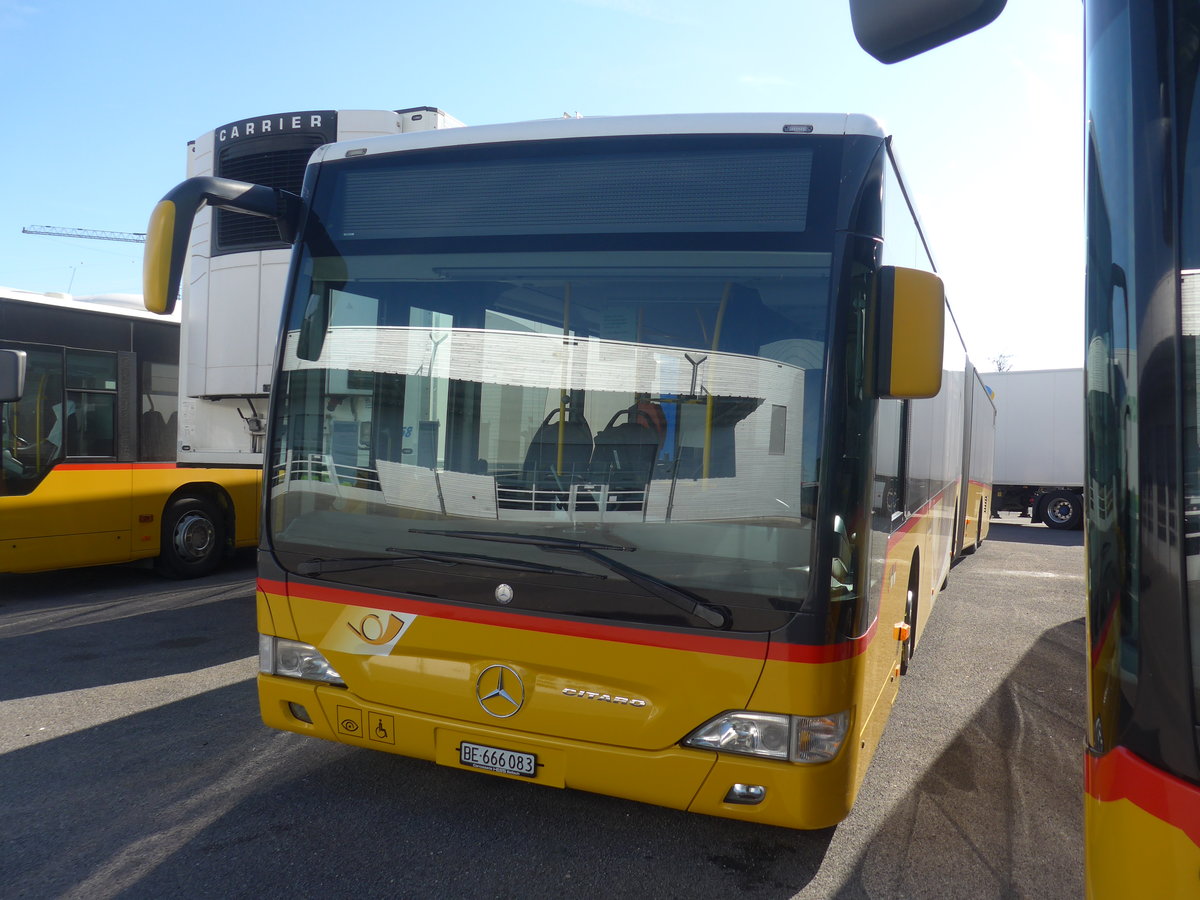 (215'239) - AVA Biel - Nr. 10/BE 666'083 - Mercedes am 15. M�rz 2020 in Kerzers, Interbus