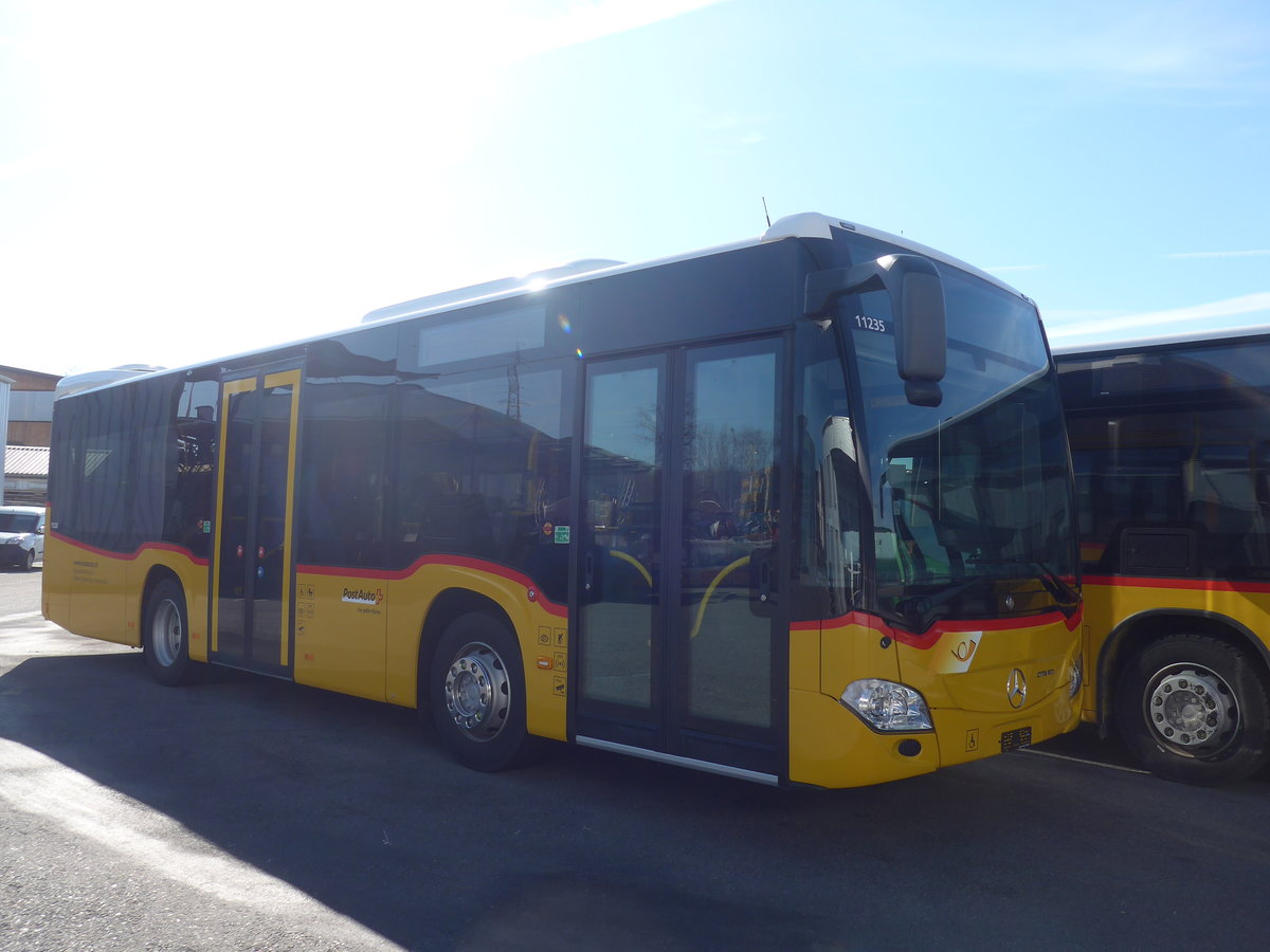 (215'245) - Postautobetriebe Unteres Toggenburg, Ganterschwil - PID 11'235 - Mercedes am 15. M�rz 2020 in Kerzers, Interbus