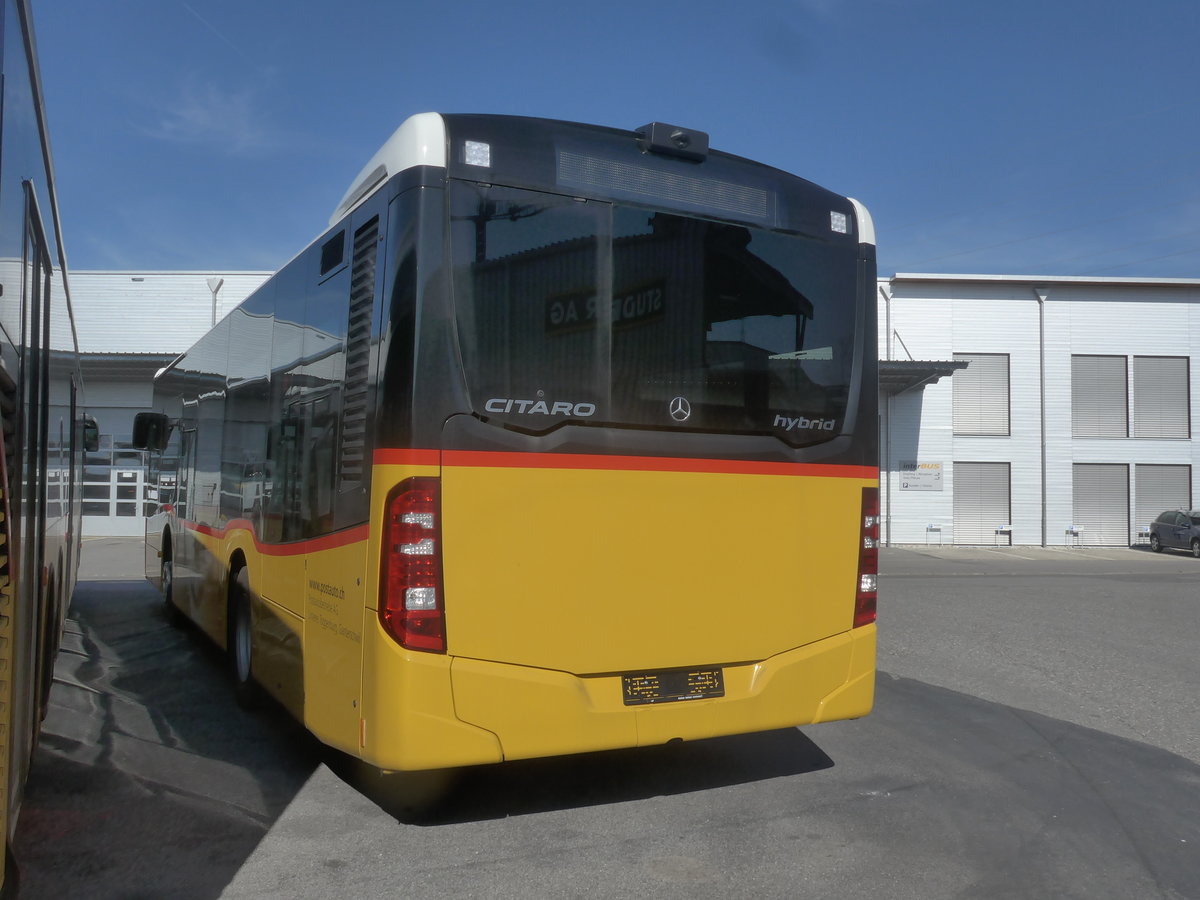 (215'246) - Postautobetriebe Unteres Toggenburg, Ganterschwil - PID 11'235 - Mercedes am 15. M�rz 2020 in Kerzers, Interbus
